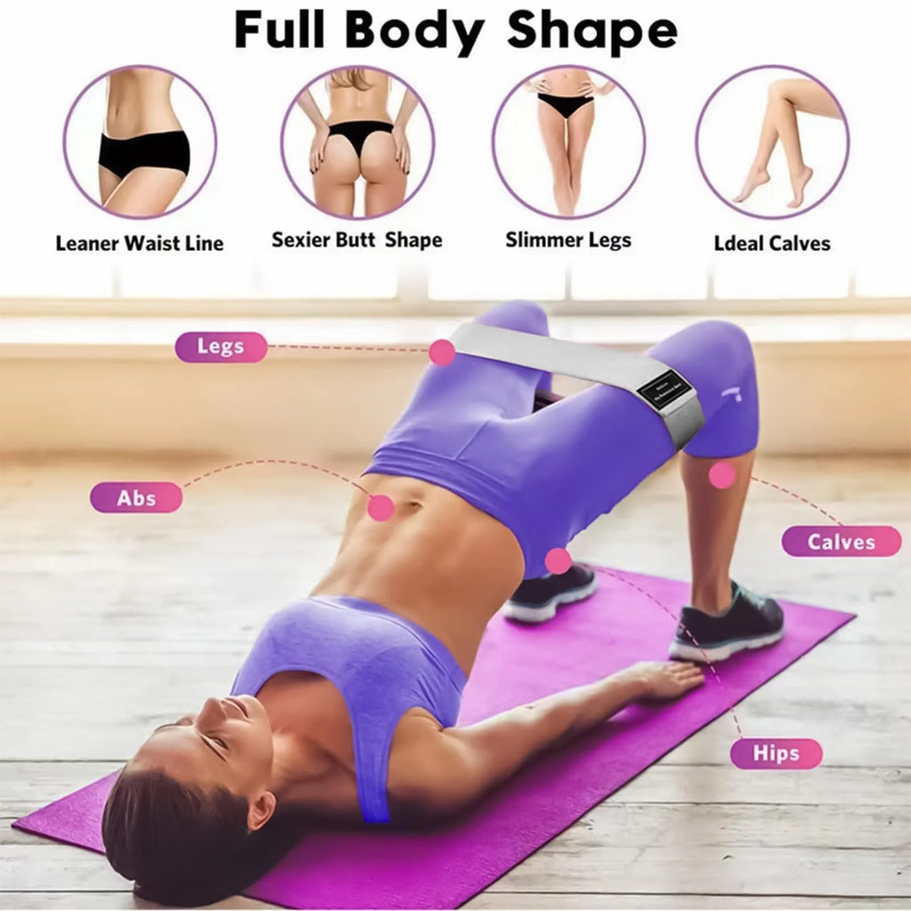 Fabric Resistance Glute & Booty Bands – Hip & Thigh Workout Loops