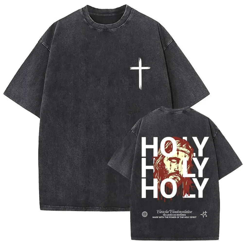 Jesus Forgive Them Vintage Washed Tee