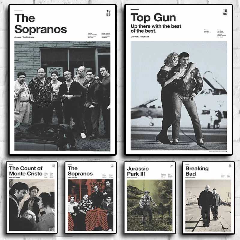 Classic TV & Movie Wall Art