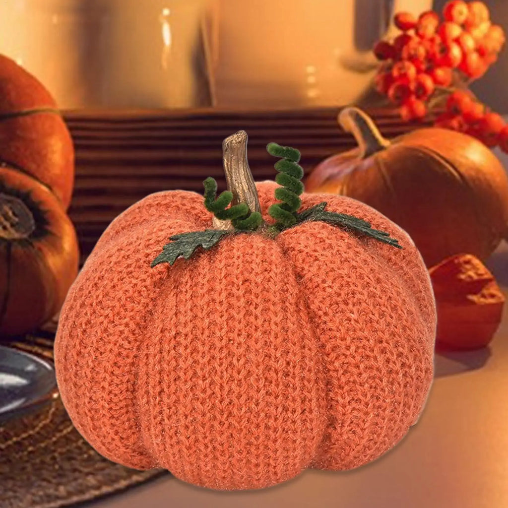 Crochet Pumpkin Trio – Handmade Fall & Halloween Decor 🎃🍂