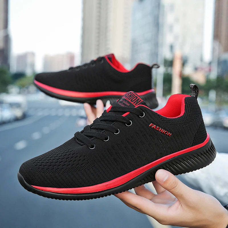 Men’s Breathable Knit Running & Walking Sneakers