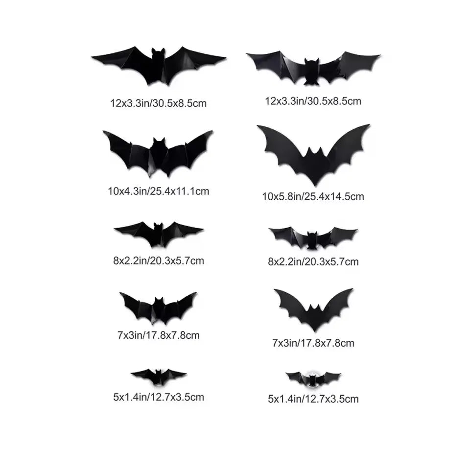 🦇 3D Halloween Bat LED Night Lights