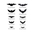 🦇 3D Halloween Bat LED Night Lights