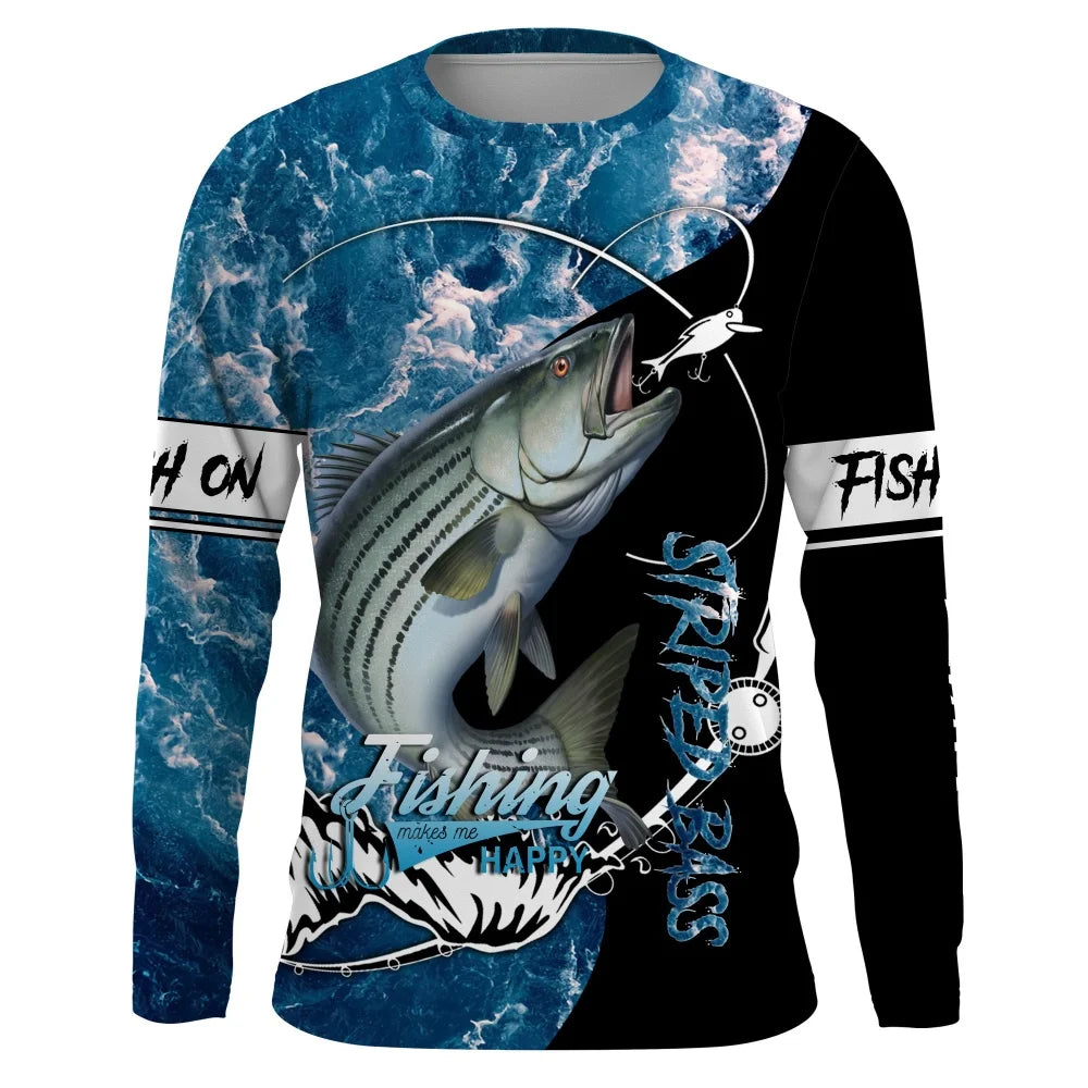 Men’s Performance Fishing Shirt – Long Sleeve Outdoor Tee