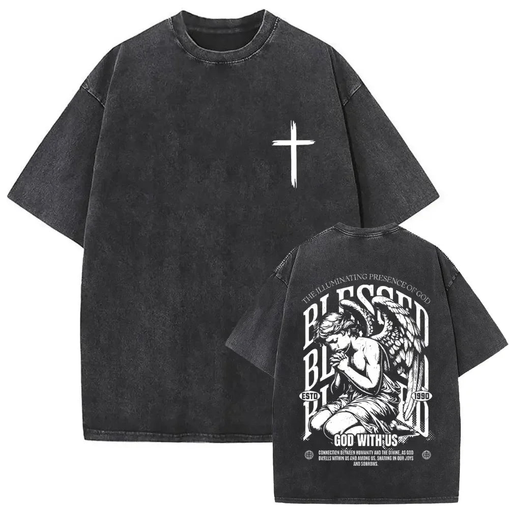 Jesus Forgive Them Vintage Washed Tee