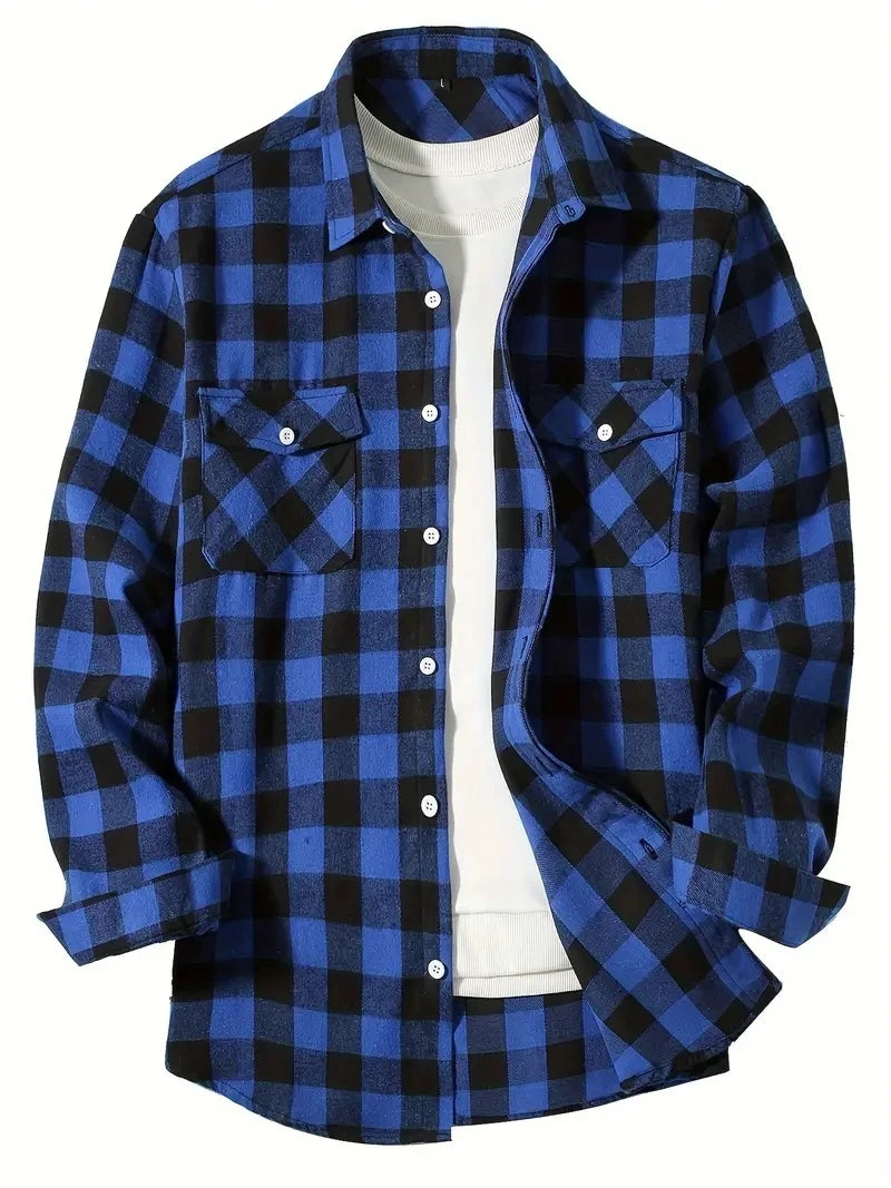 Men’s Classic Plaid Flannel Shirt