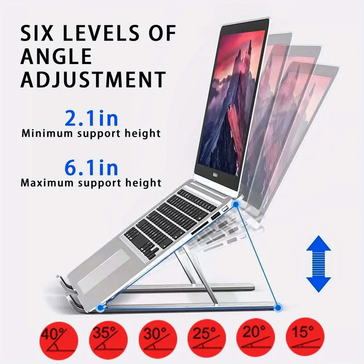 Portable Aluminum Laptop Stand