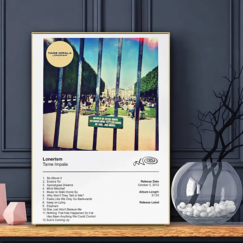 Tame Impala Psychedelic Wall Poster