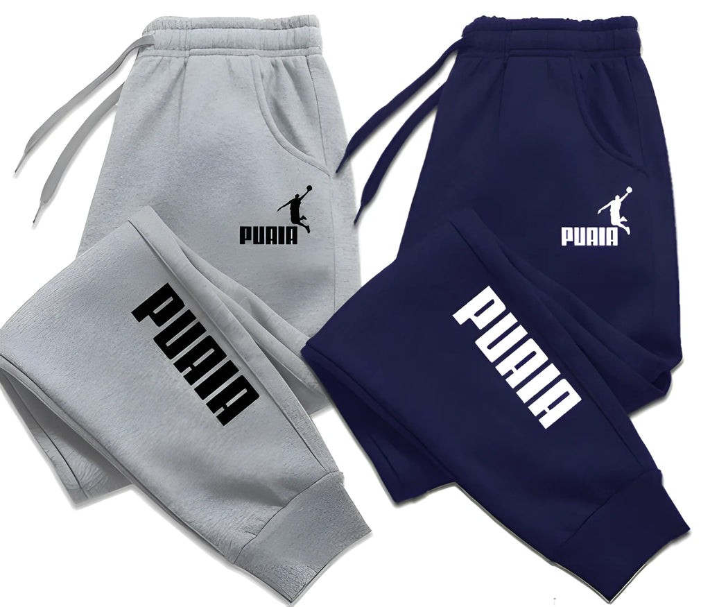 Men’s Urban Print Jogger Pants 🖤👖