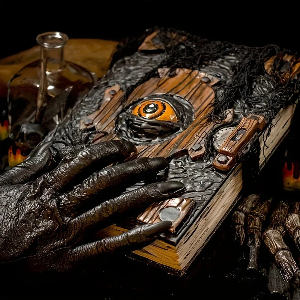 Creepy Devil Eye Gothic Halloween Decor 👁️🎃