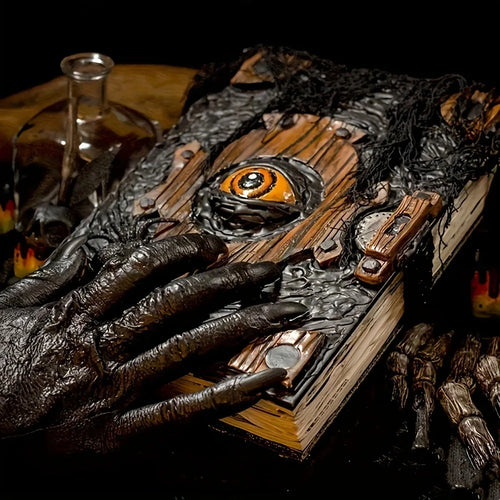 Creepy Devil Eye Gothic Halloween Decor 👁️🎃