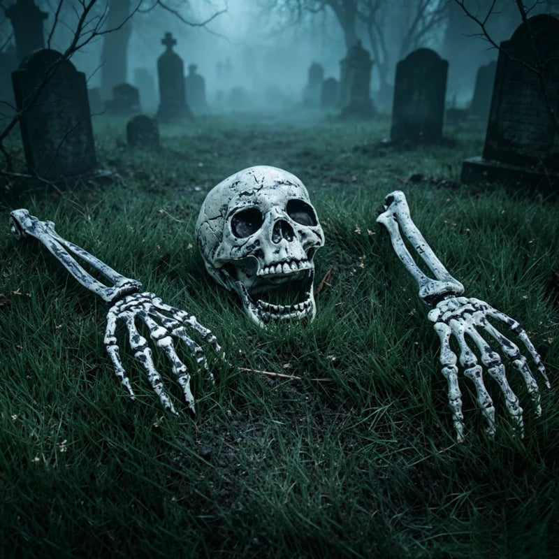 Skeleton Graveyard Lawn Stakes 💀🦴