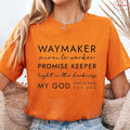 Waymaker Faith Graphic Tee – Christian Bible Verse T-Shirt