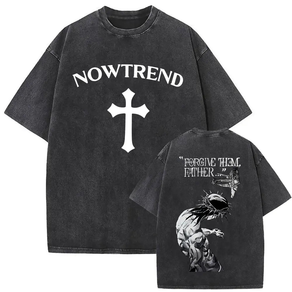 Jesus Forgive Them Vintage Washed Tee