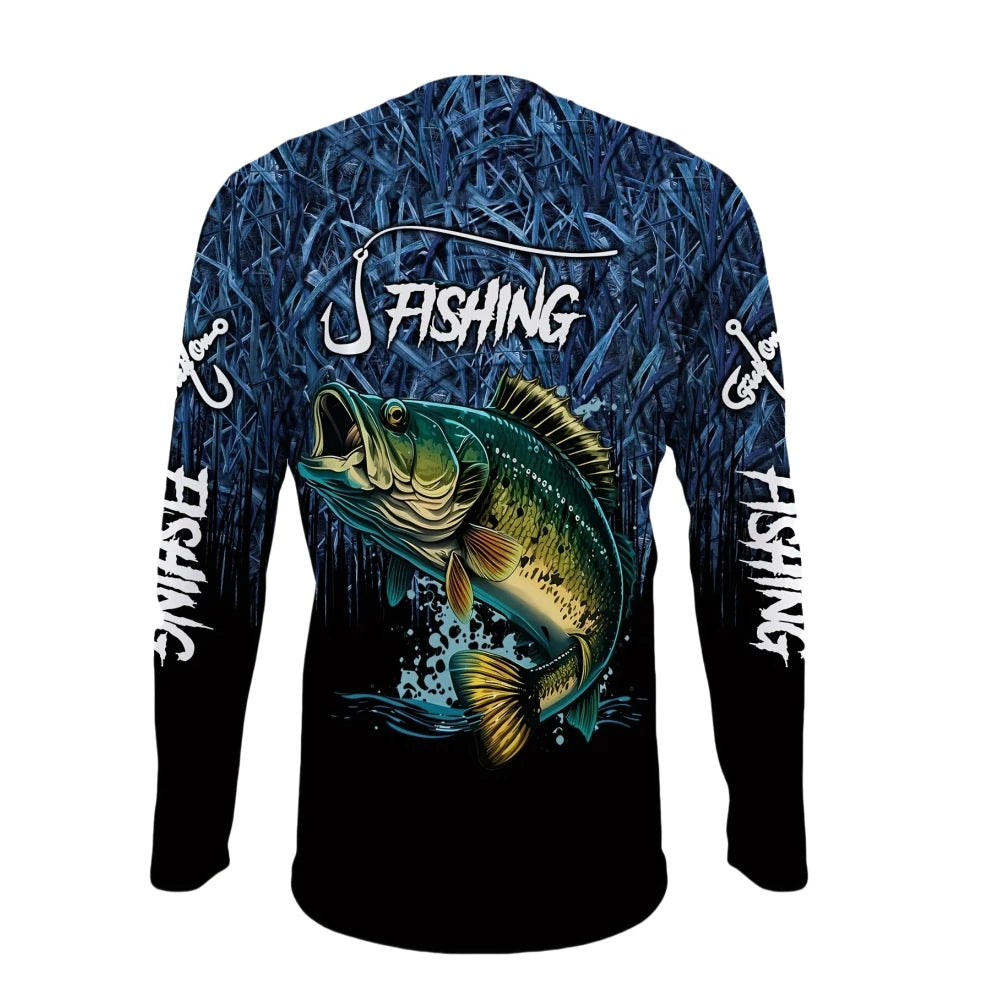 Men’s Performance Fishing Shirt – Long Sleeve Outdoor Tee