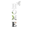 HOME 3D Mirror Wall Decor – Modern Entrance Accent