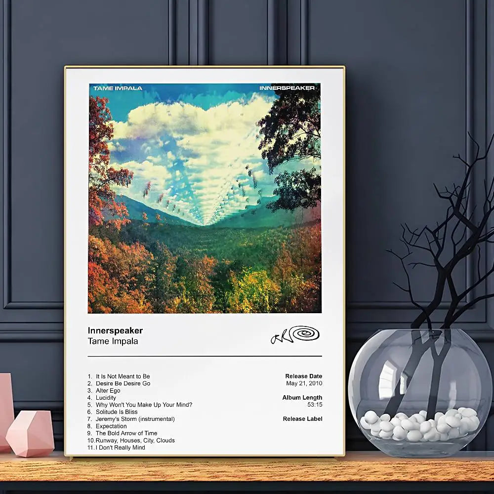 Tame Impala Psychedelic Wall Poster