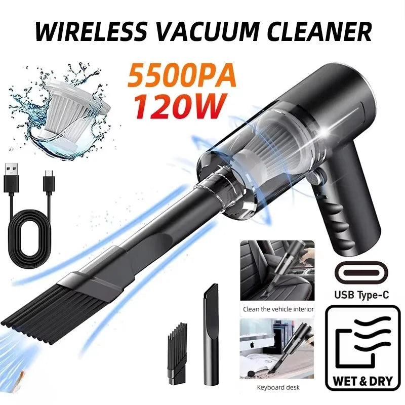 Portable Cordless Car & Home Vacuum