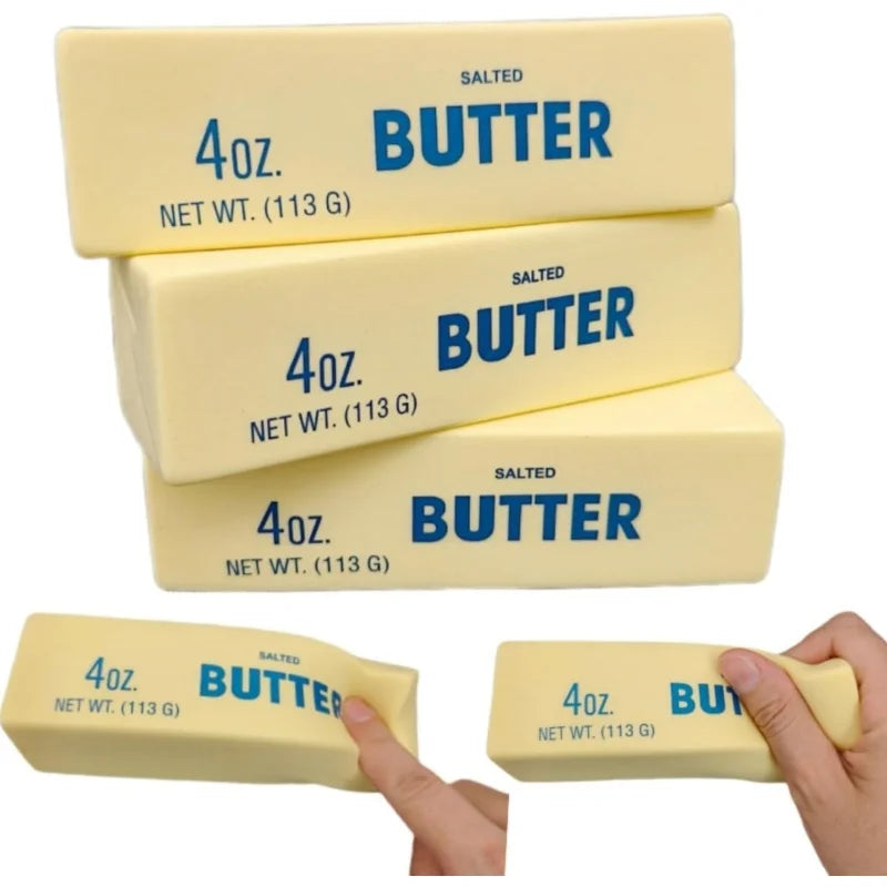 Butter Stick Slow-Rise Squishy Toy 🧈