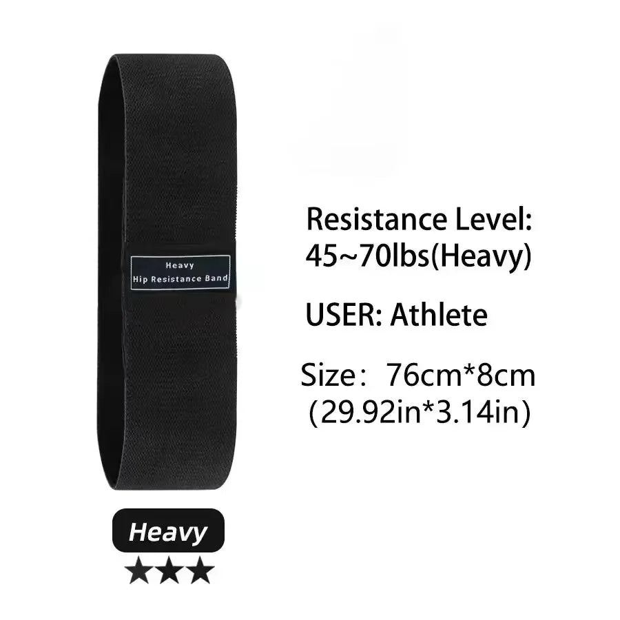Fabric Resistance Glute & Booty Bands – Hip & Thigh Workout Loops