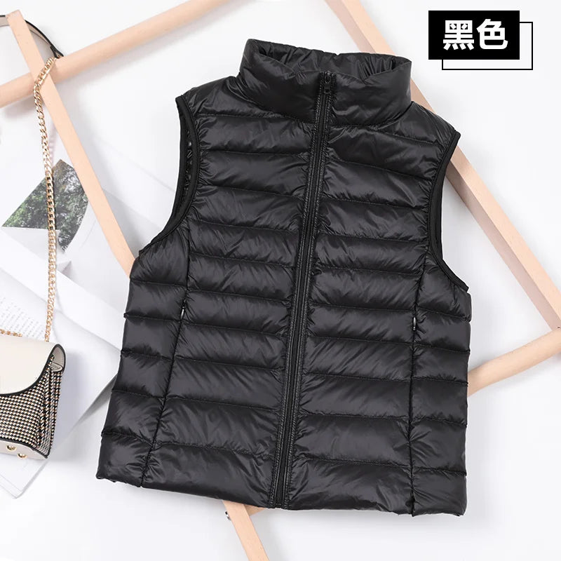 Women’s Lightweight Duck Down Puffer Vest