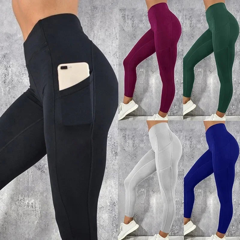 Women’s High-Waisted Pocket Leggings