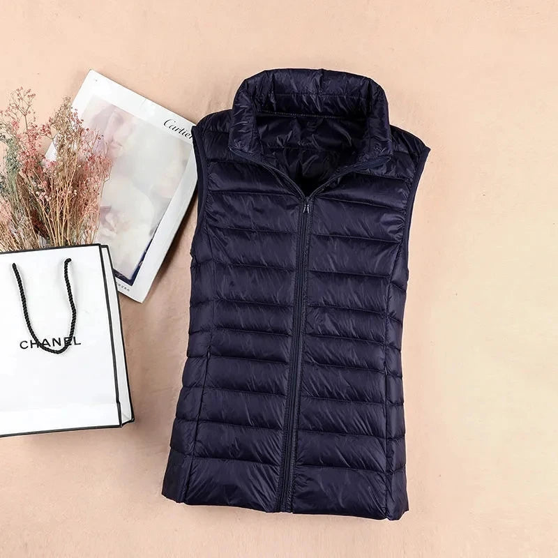 Women’s Lightweight Duck Down Puffer Vest