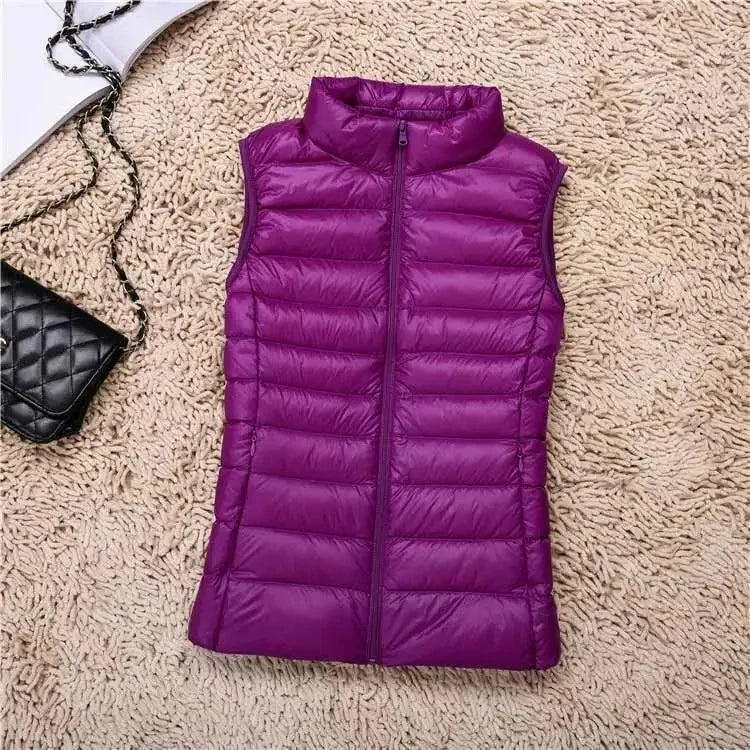 Women’s Lightweight Duck Down Puffer Vest