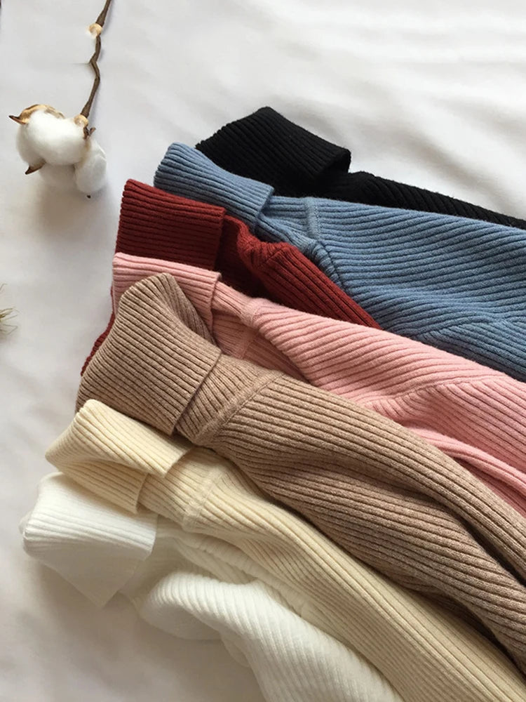 Women’s Ribbed Turtleneck Sweater