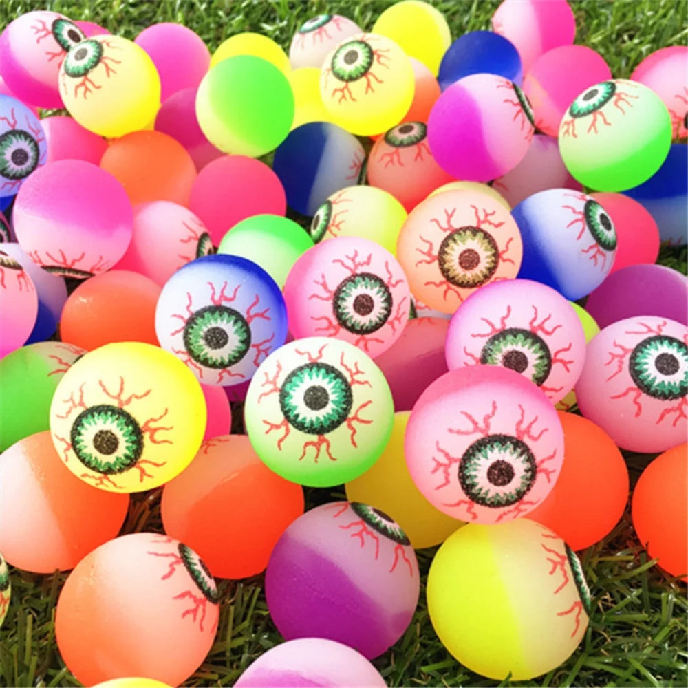 👁️ Spooky Eye Bounce Balls – Halloween Party Favors